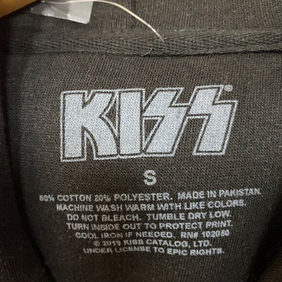 Kiss The Demon Rock God Rock Band Hoodie Small - Picture 4 of 4
